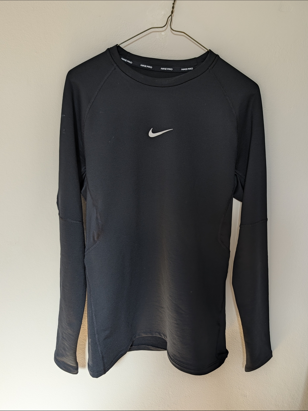 Nike Pro Black Performance Long Sleeve Top